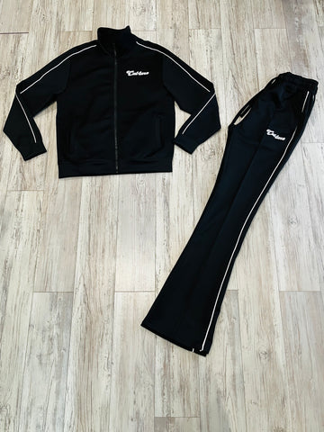 Black Flare Tracksuit