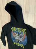 Black Acid Wash “Tour Merch” Luxe Hoodie