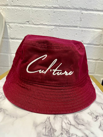 Burgundy Bucket Hat