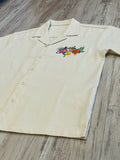 Ivory “Paradise” Premium Linen Cuban Shirt