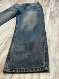 Medium Blue Vintage Wash “Dirty” Denim