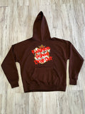 Brown “Fashion School Drop Out” Luxe 15oz. Hoodie