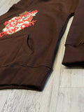 Brown “Fashion School Drop Out” Luxe 15oz. Hoodie