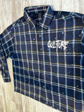 Navy Sun Faded “Dirty” Luxe Flannel
