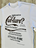 Hunter Green/Brown “Addicted To Cul•ture” Premium 8oz. Raw Edge Shirt