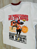 Natural/Red Vintage “Rodeo” Ringer Shirt