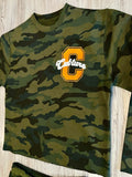Green Camo “M.F.B.I.D.T” Short Sweatsuit