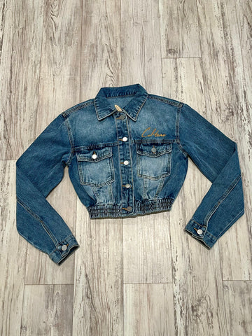 Blue Jean “Everyday” Crop Denim Jacket