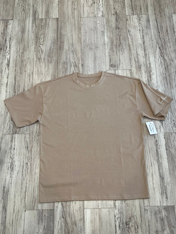 Khaki Luxe “Essential” Knit Shirt