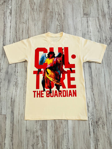 Natural/Red “The Guardian” Premium Shirt