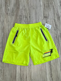 Neon Green Marathon Running Shorts