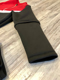 Black & Red Luxe Neoprene Tracksuit
