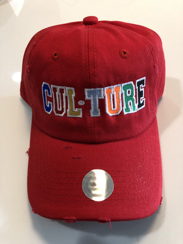 Red(In Living Color) Dad Hat