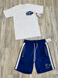 Royal Blue Cul•ture Pit Crew Premium Shirt & Shorts