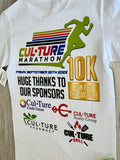 White/Neon Green Marathon Premium Shirt