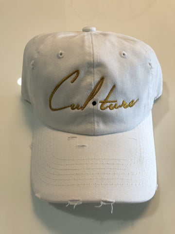 White Dad Hat