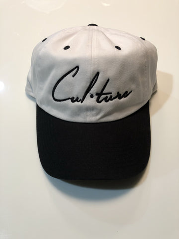 White & Black Dad Hat