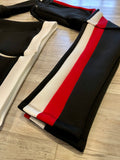 Black & Red Luxe Neoprene Tracksuit