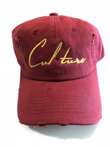 Burgundy Dad Hat