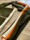 Olive & Orange Luxe Neoprene Tracksuit