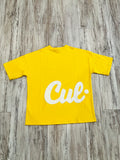 Yellow Luxe Heavyweight Oversized Shirt