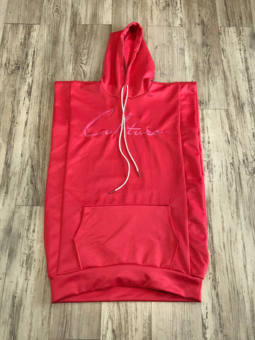 Women's Hot Pink Hoodie Dress Shop Culture Women's Hot Pink Hoodie Dress Shop Culture