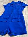 Royal Blue “Staff” Mechanic Jumpsuit