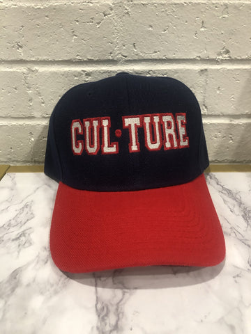 Navy & Red Varsity Dad Hat