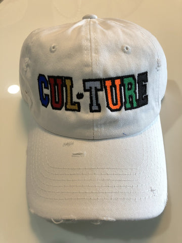 White In Living Color) Dad Hat